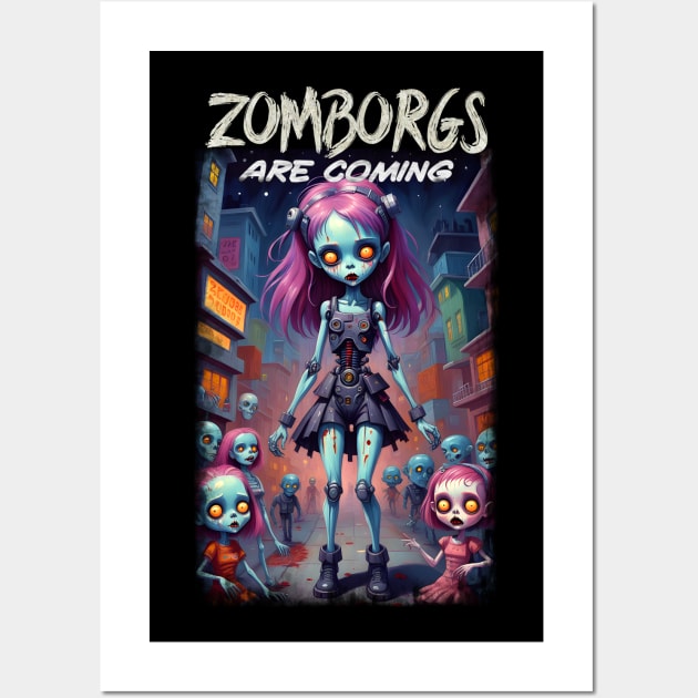 Zomborgs are Coming Wall Art by KawaiiDread